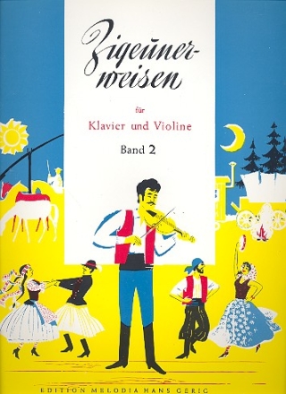 Zigeunerweisen Band 2 (Nr.15-23) fr Violine und Klavier