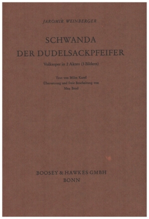 Schwanda der Dudelsackpfeifer  Textbuch/Libretto