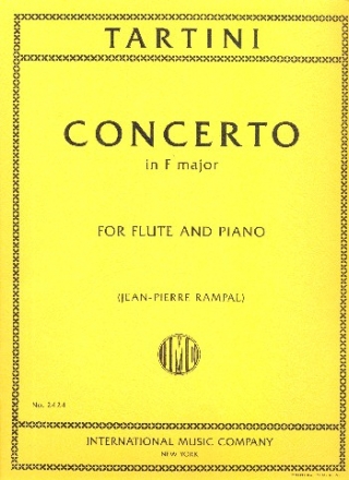 Concerto in F Major for flute and piano