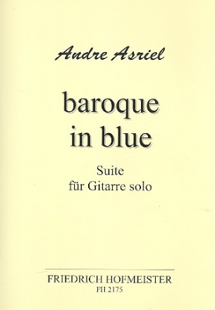 Baroque in blue fr Gitarre