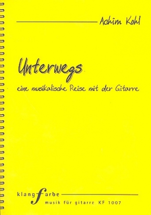 Unterwegs (+CD)  fr Gitarre