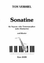 Sonatine fr Saxophon (S/T) oder Klarinette und Klavier