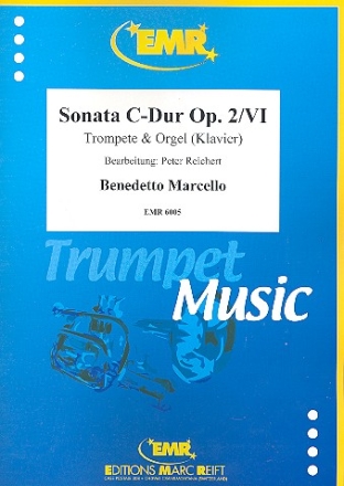 SONATA C-DUR OP.2,6 FUER TROMPETE UND ORGEL (KLAVIER) REICHERT, P., BEARB.