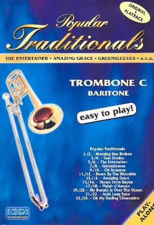Popular Traditionals (+CD) for trombone / tuba in C