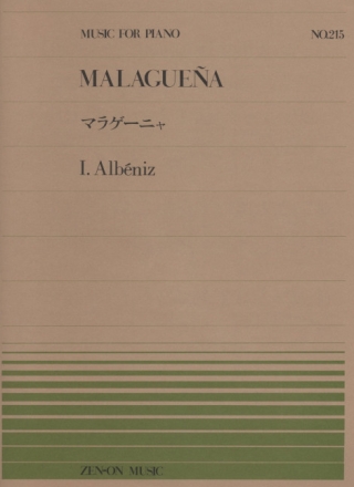 Malaguana for piano
