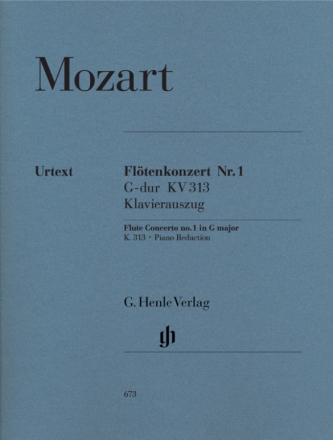 Konzert G-Dur KV313 fr Flte und Orchester fr Flte und Klavier