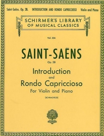 Introduction and Rondo capriccioso op.28 for violin and piano