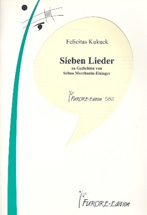 7 Lieder fr Singstimme und Klavier