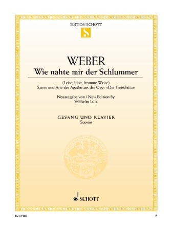 Wie nahte mir der Schlummer aus 'Der Freischtz' fr Sopran und Klavier