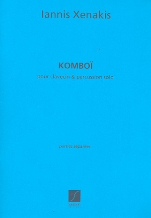 Komboi pour clavecin et percussion solo