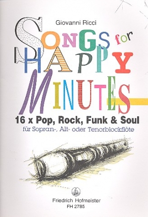 Songs for happy Minutes fr Blockflte (S/A/T)