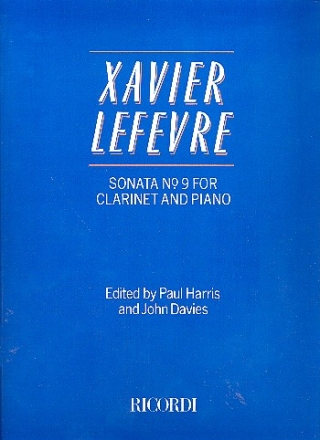 Sonata no.9 for clarinet and piano