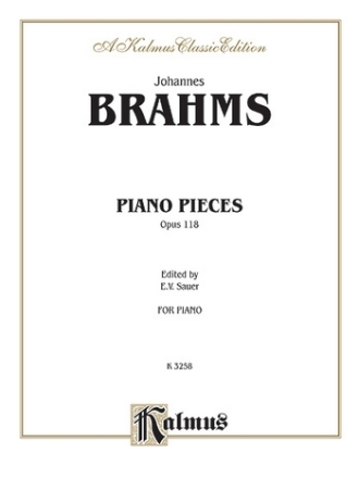 PIANO PIECES OP.118 SAUER, E. VON, ED.
