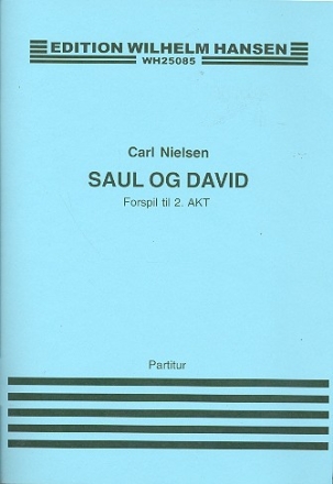 Saul und David Vorspiel zum 2. Akt Partitur