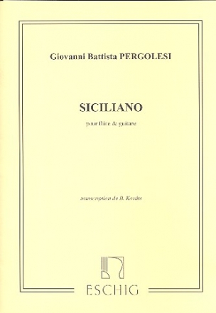 Siciliano fr Oboe (Flte) und Gitarre