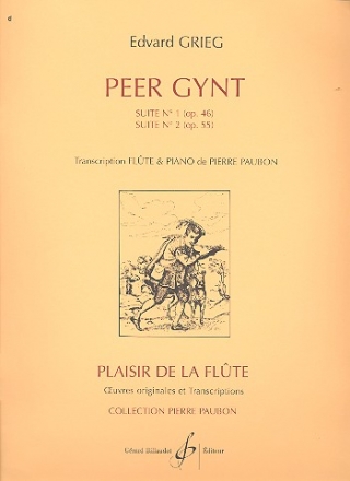 Peer Gynt suites no.1 op.46 et no.2 op.55 pour flte et piano