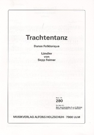 Trachtentanz Lndler fr diatonische Handharmonika (mit 2. Stimme)