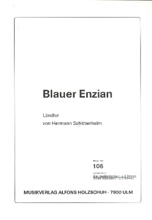 Blauer Enzian Lndler fr diatonische Handharmonika (mit 2. Stimme)