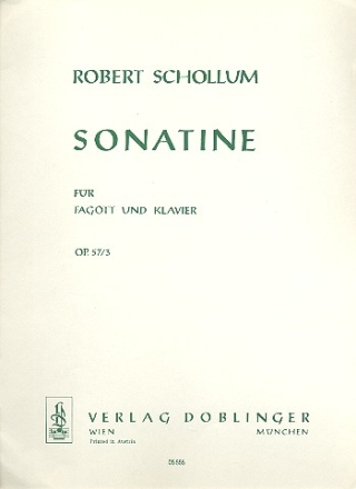 Sonatine op.57,3 fr Fagott und Klavier