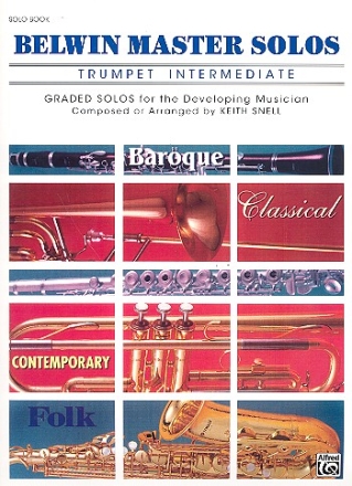 Belwin Master Solos vol.1 for trumpet (intermediate)