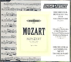 Fagottkonzert B-Dur KV191 CD mit der Orchesterbegleitung zur Solostimme