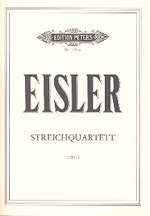 Streichquartett (1937) fr Streichquartett Studienpartitur
