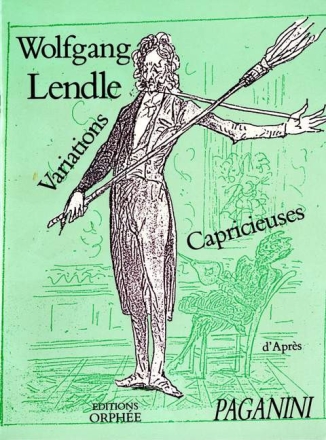 VARIATIONS CAPRICIEUSES D'APRES PAGANINI POUR GUITARE