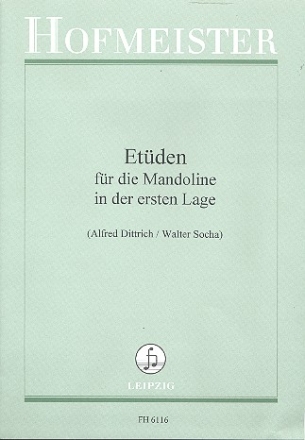 Etden fr Mandoline (1. Lage)