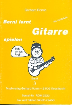 Berni lernt Gitarre spielen Band 3