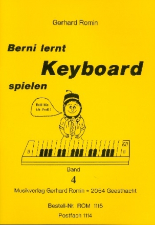 Berni lernt Keyboard spielen Band 4