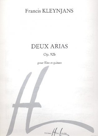 2 arias op.92b pour flte et guitare