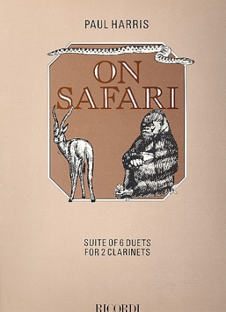 On Safari Suite of 6 duets for 2 clarinets