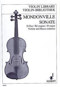 Sonate D-Dur op.1,3 fr Violine und Klavier