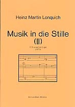 Musik in die Stille 2 5 Stcke fr Orgel