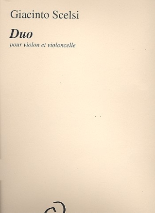 Duo pour violon et violoncelle partition
