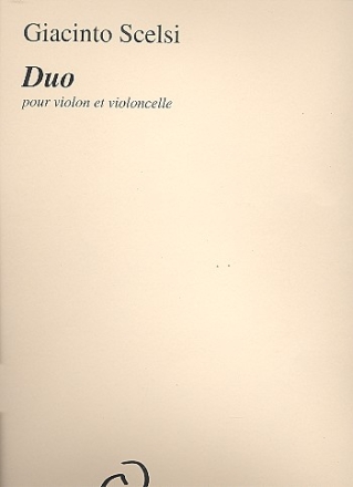 Duo pour violon et violoncelle partition