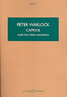 Capriol HPS 57 fr Streichorchester Studienpartitur