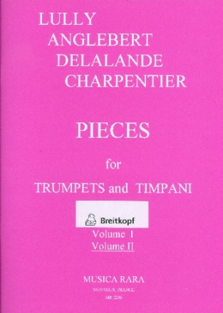 Pieces vol.2 for trumpets and timpani score and parts