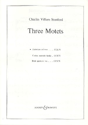 Drei Motetten op. 38/1 CCS 74 fr gemischter Chor (SSATTBB) a cappella Chorpartitur