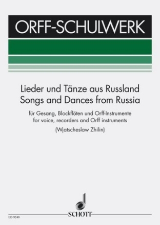 Lieder und Tnze aus Russland fr Gesang, Blockflten und Orff- Instrumente