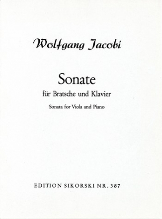 Sonate fr Viola und Klavier