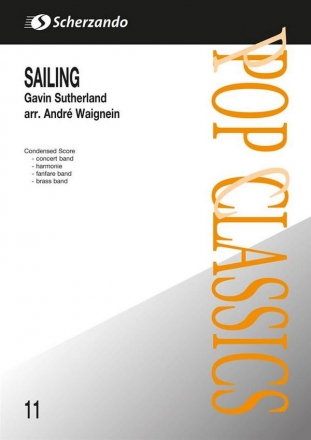 Sailing fr Blasorchester Partitur und Stimmen