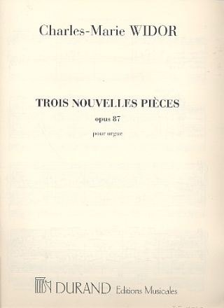 3 nouvelles pices op.87 pour orgue