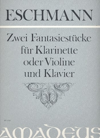 2 Fantasiestcke op.9 fr Klarinette (Violine) und Bc