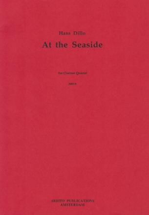 At the seaside for clarinet quartet score and parts