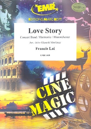 Love Story: for wind band score and parts