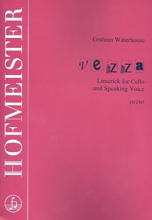 Vezza for cello and speaking voice (1 player)