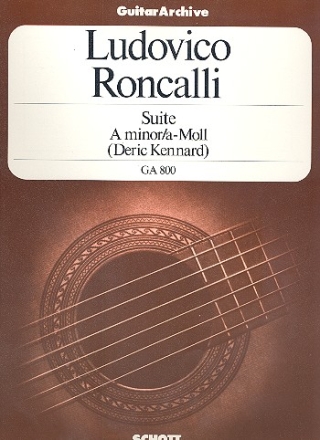 Suite a-Moll fr Gitarre