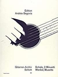 2 Minuetti et Musette fr Gitarre Segovia, Andres, ed.