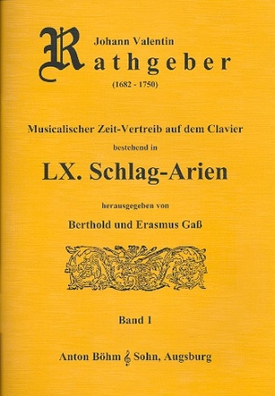 Musicalischer Zeitvertreib auf dem Clavier Band 1  fr Klavier 60 Schlag-Arien (Nr.1-30)